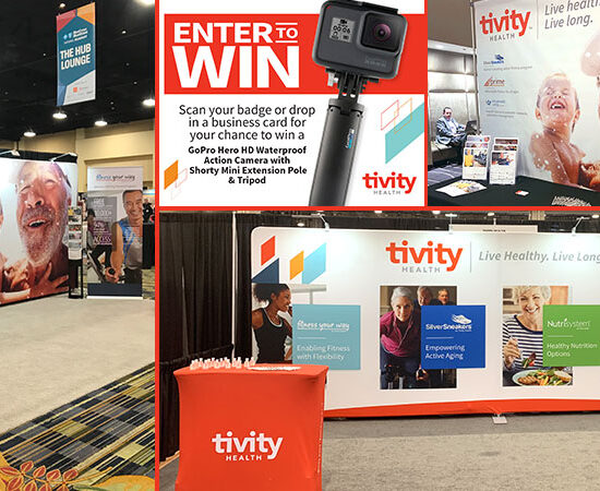 Tivity Health Tradeshow Design